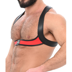 Ensemble Jock et Harnais ULISSE Noir-Rouge