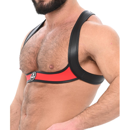 Ensemble Jock et Harnais ULISSE Noir-Rouge