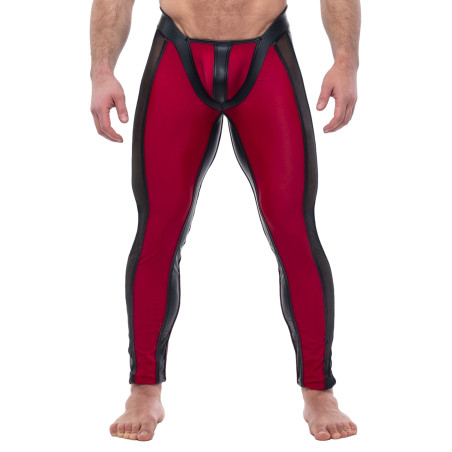 Pantalon Néoprène PERSEO Noir-Bordeaux