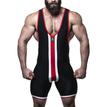 Singlet noir MINERVA de Sparta's Harness