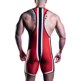 Singlet rouge MINERVA de Sparta's Harness 2