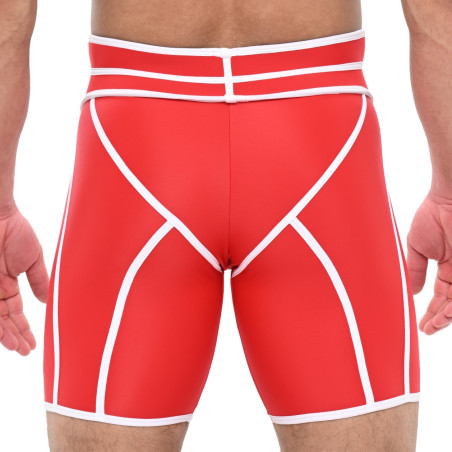 Boxer long ANDROMEDA Rouge
