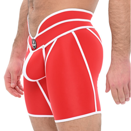Boxer long ANDROMEDA Rouge
