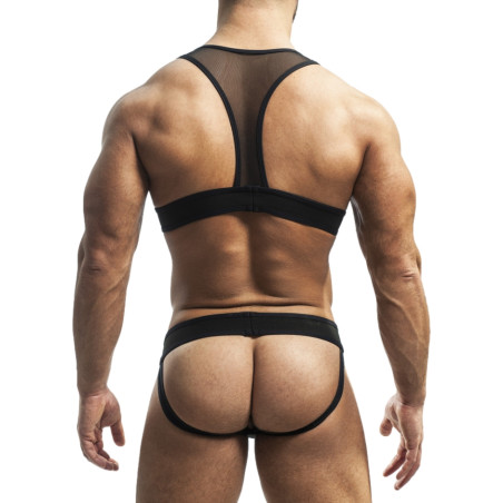 Jock-Harnais PENELOPE Noir de Sparta's Harness