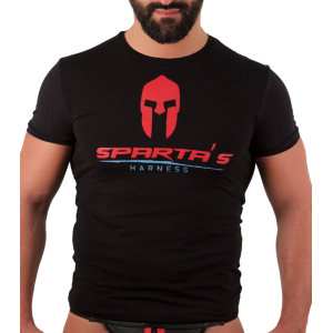 T-shirt SPARTA'S HARNESS Noir