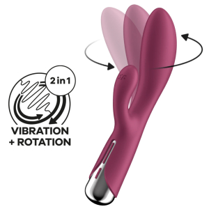 ibro Rabbit SPINNING RABBIT 1 11 x 3.5cm Framboise
