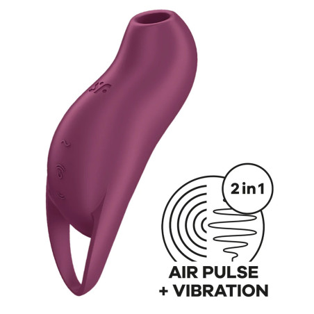 Stimulateur de Clitoris POCKET PRO 1 Framboise Satisfyer
