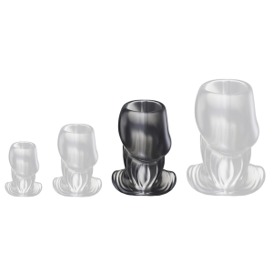 Plug Tunnel HOLIK L 7 x 4.5 cm | Ouverture 31 Noir