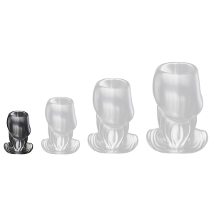 Plug Tunnel HOLIK S 4 x 3 cm | Ouverture 22 mm Noir