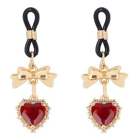 Pince-Tétons HEART DIAMOND Rouge