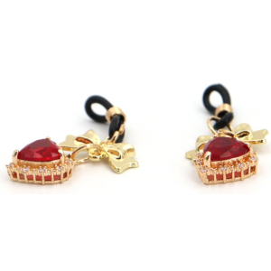 Pince-Tétons HEART DIAMOND Rouge