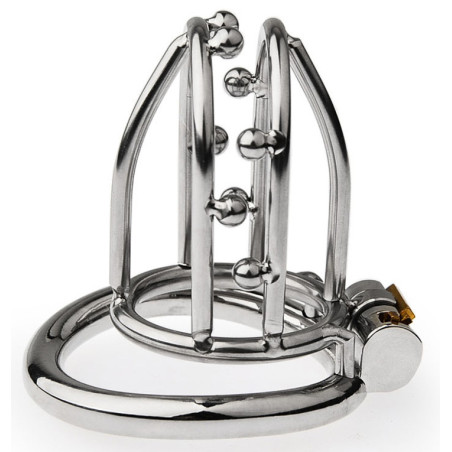Cage de chasteté RIGHT PEARLY 7 x 3.5 cm de Cock Lock