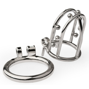 Cage de chasteté RIGHT PEARLY 7 x 3.5 cm de Cock Lock