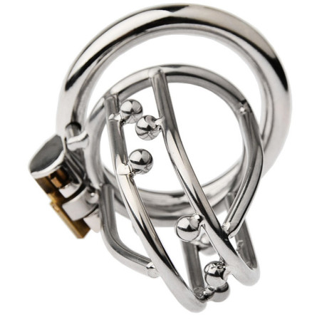 Cage de chasteté RIGHT PEARLY 7 x 3.5 cm de Cock Lock