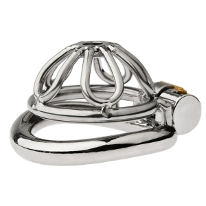 Cage de chasteté courte FLOWAL S de 3.5 x 3.3 cm
