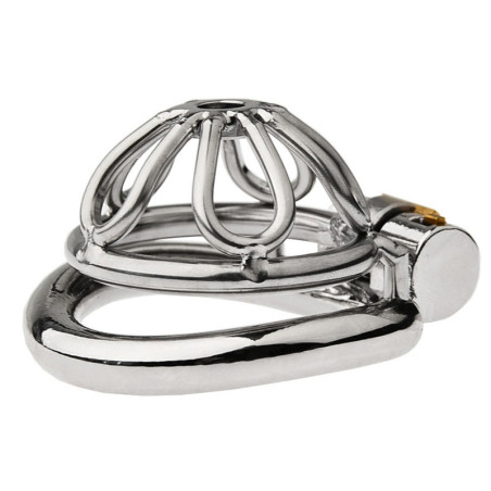 Cage de chasteté courte FLOWAL S de 3.5 x 3.3 cm