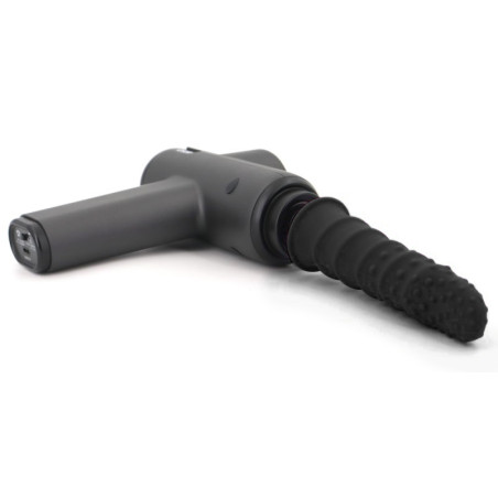 Embout Gode TONGLO pour Pistolet de massage 13 x 3.7cm
