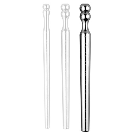Plug d'urètre percé HOLL DILATOR L Diamètre 9-12 mm