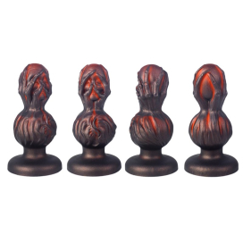Plug anal SKULLIS S de 12.5 x 5.5 cm 2