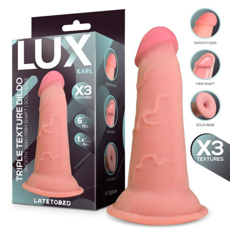 Gode ultra réaliste KARL Gamme Lux 13 x 4.5 cm