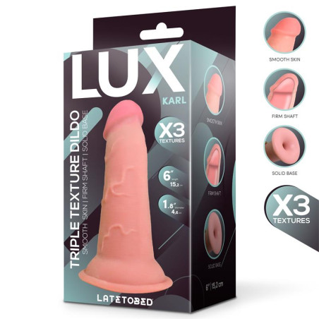 Gode ultra réaliste KARL Gamme Lux 13 x 4.5 cm