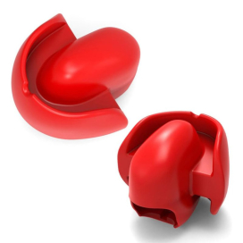 Bâillon Sm TONGUE BLOCK Rouge