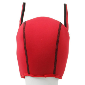 Cagoule PUPPY FOX Rouge et Noire de Kinky Puppy