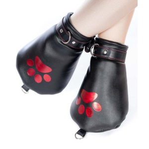 Kit PUPPY 6 Pièces de Kinky Puppy Noir-Rouge