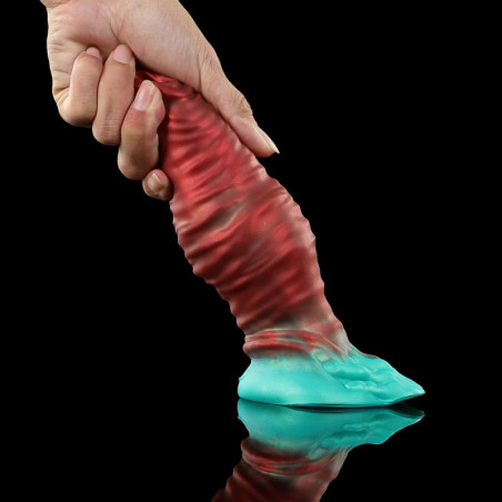 Gode Fantasy RED WORM L 14 x 7cm
