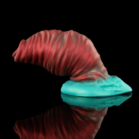 Gode Fantasy RED WORM L 14 x 7cm