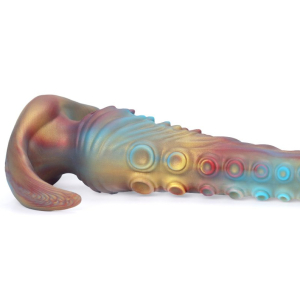 Gode Tentacule POULPIK de 40 x 7 cm Multicolore