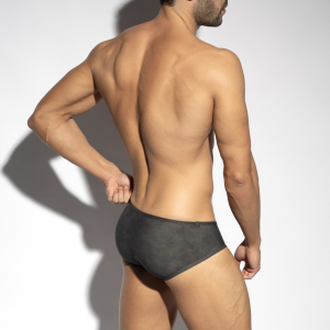 Slip SIMSUEDE Gris de Es Collection