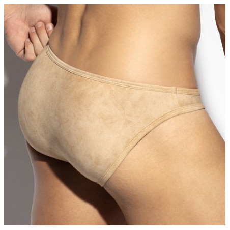 Slip bikini SIMSUEDE Beige d'Es Collection