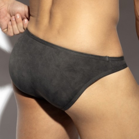 Slip bikini Gris Gamme SIMSUEDE d'Es Collection 2
