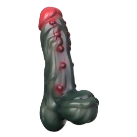 Gode démon BOUGLOUK Surface perlée 11 cm