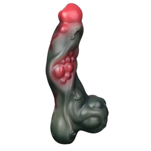 Gode Démon SANTUK Vert foncé 13 x 4 cm