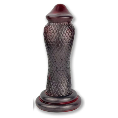 Gode Serpent KOBRA 19 x 6cm Rouge