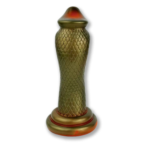 Gode Serpent KOBRA 19 x 6cm Vert Métallisé