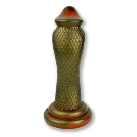 Gode Serpent KOBRA 19 x 6cm Vert Métallisé