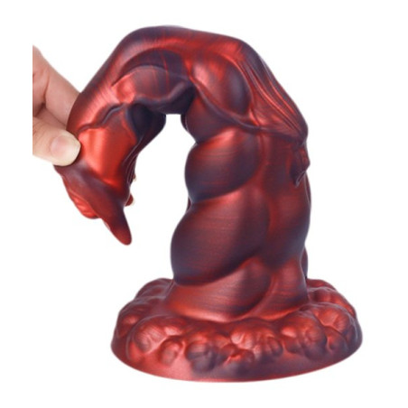 Plug Monstre HEYAK S Rouge de 18 x 5.5 cm