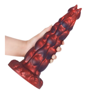 Plug Monstre HEYAK  M Rouge de 21 x 6.5 cm