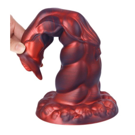 Plug Monstre HEYAK  M Rouge de 21 x 6.5 cm