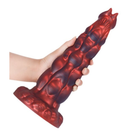 Plug Monstre HEYAK L Rouge de 24 x 7.5 cm
