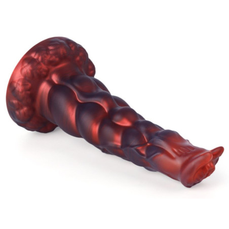 Plug Monstre HEYAK L Rouge de 24 x 7.5 cm
