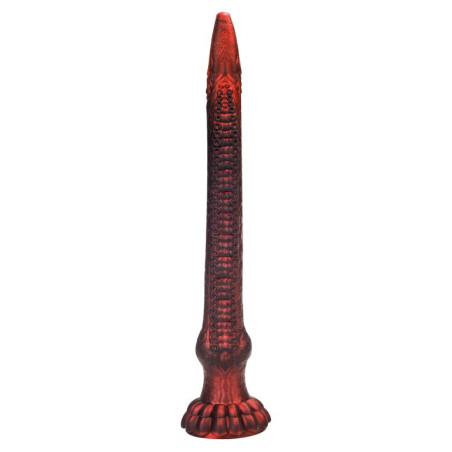 Gode Dragon HEELIX S 28 x 4 cm Rouge - Long et Fin