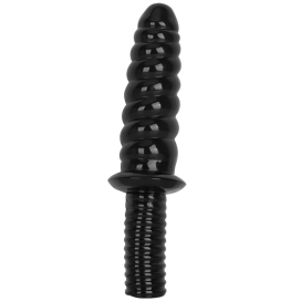 Gode avec poignée BIRHAND Noir de 14 x 4.7 cm