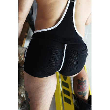 Combi-short FUTURA SLUTERALL Noir de Breedwell