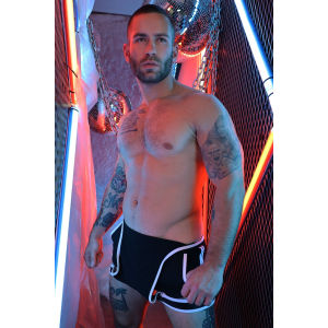 Combi-short FUTURA SLUTERALL Noir de Breedwell