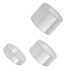 Ballstretctchers souples RINGIZZY Transparents - Lot de 3