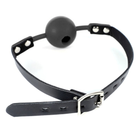 Bâillon-Boule ENJOY GAG 49mm Noir 2